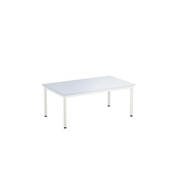 Bord 12:38 FSC akustikk laminat 120x70 cm hvitt