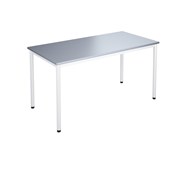 Bord 12:38 FSC akustikk laminat 140x70 cm hvitt