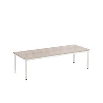 Bord 12:38 FSC akustikk optimal laminat 180x70 cm hvitt