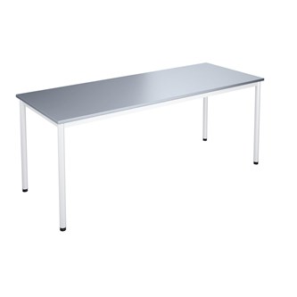 Bord 12:38 FSC akustikk optimal laminat 180x70 cm hvitt