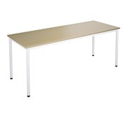 Bord 12:38 FSC akustikk optimal laminat 180x70 cm hvitt
