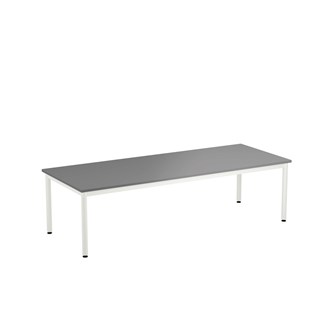Bord 12:38 FSC akustikk optimal laminat 180x70 cm hvitt