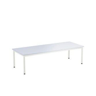 Bord 12:38 FSC akustikk optimal laminat 180x70 cm hvitt
