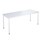 Bord 12:38 FSC akustikk optimal laminat 180x70 cm hvitt