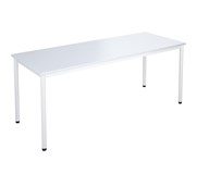Bord 12:38 FSC akustikk laminat 180x70 cm hvitt