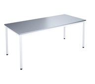 Bord 12:38 FSC akustikk optimal laminat 180x80 cm hvitt