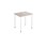 Bord 12:38 FSC HT 70x60 cm hvitt