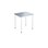 Bord 12:38 FSC HT 70x60 cm hvitt