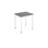 Bord 12:38 FSC HT 70x60 cm hvitt