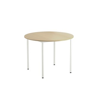 Bord 12:38 FSC HT rundt Ø90 cm hvitt