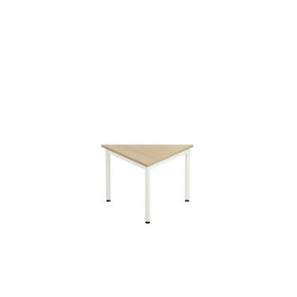 Trekantbord 12:38 FSC HT 80x80x80 cm rette hjørner hvitt