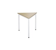 Trekantbord 12:38 FSC HT 80x80x80 cm rette hjørner hvitt