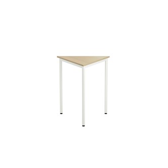 Trekantbord 12:38 FSC HT 80x80x80 cm rette hjørner hvitt