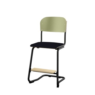 Stol Matte FSC 45 cm LS svart