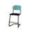 Stol Matte FSC 45 cm LS svart