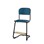 Stol Matte FSC 45 cm LS svart