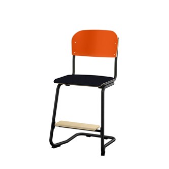 Stol Matte FSC 45 cm LS svart