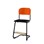 Stol Matte FSC 45 cm LS svart