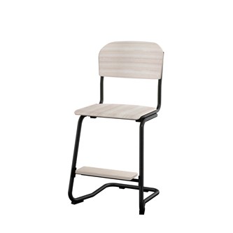 Stol Matte FSC 45 cm LS svart