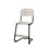 Stol Matte FSC 45 cm LS svart