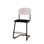 Stol Matte FSC 45 cm LS svart