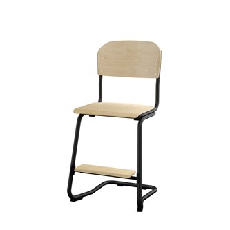 Stol Matte FSC 45 cm LS svart