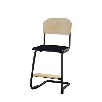 Stol Matte FSC 45 cm LS svart