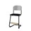 Stol Matte FSC 45 cm LS svart