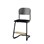 Stol Matte FSC 45 cm LS svart