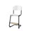 Stol Matte FSC 45 cm LS svart