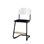 Stol Matte FSC 45 cm LS svart