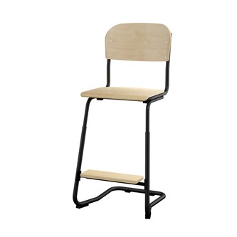 Stol Matte FSC BX 57 63 cm LS svart