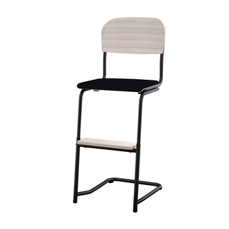 Stol Matte FSC BX 45 63 cm LS svart