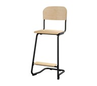Stol Matte FSC 63 cm LS svart