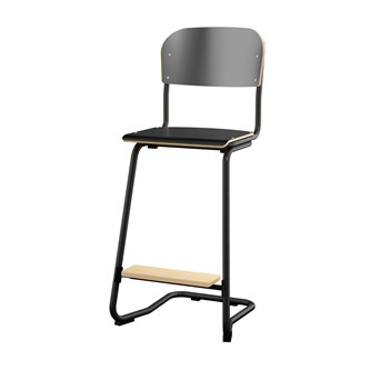 Stol Matte FSC 63 cm LS svart