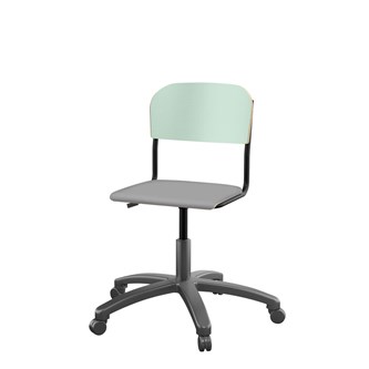 Stol Matte FSC 38/51 cm gas LS svart