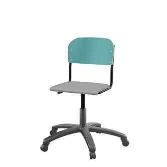 Stol Matte FSC 38/51 cm gas LS svart