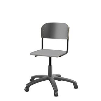 Stol Matte FSC 38/51 cm gas LS svart