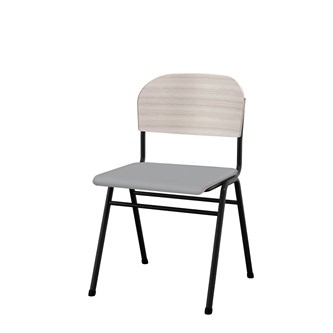 Stol Matte FSC 44 cm SS svart