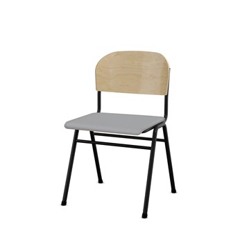 Stol Matte FSC 44 cm SS svart