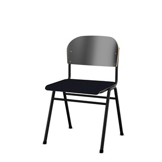 Stol Matte FSC 44 cm SS svart