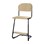 Stol Matte FSC 57/63 cm SS svart