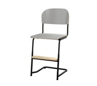 Stol Matte FSC 45/63 cm SS svart