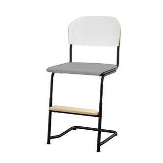 Stol Matte FSC 45/63 cm SS svart