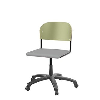 Stol Matte FSC 38/51 cm gas SS svart