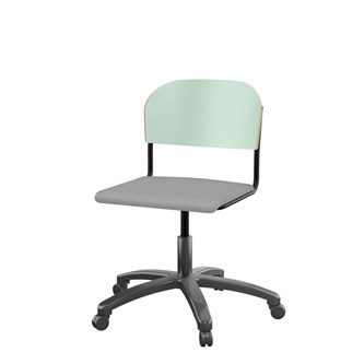 Stol Matte FSC 38/51 cm gas SS svart