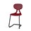 Stol Poly C large 45 cm svart