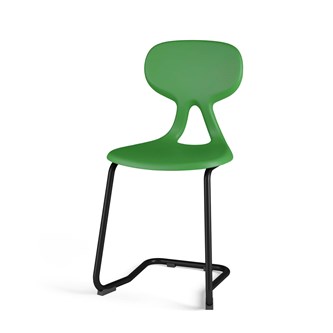 Stol Poly C large 45 cm svart