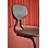 Stol Poly C large 45 cm svart