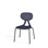 Stol Poly 4 medium 33 cm svart